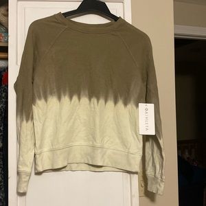 Athleta Sundown dip die sweatshirt